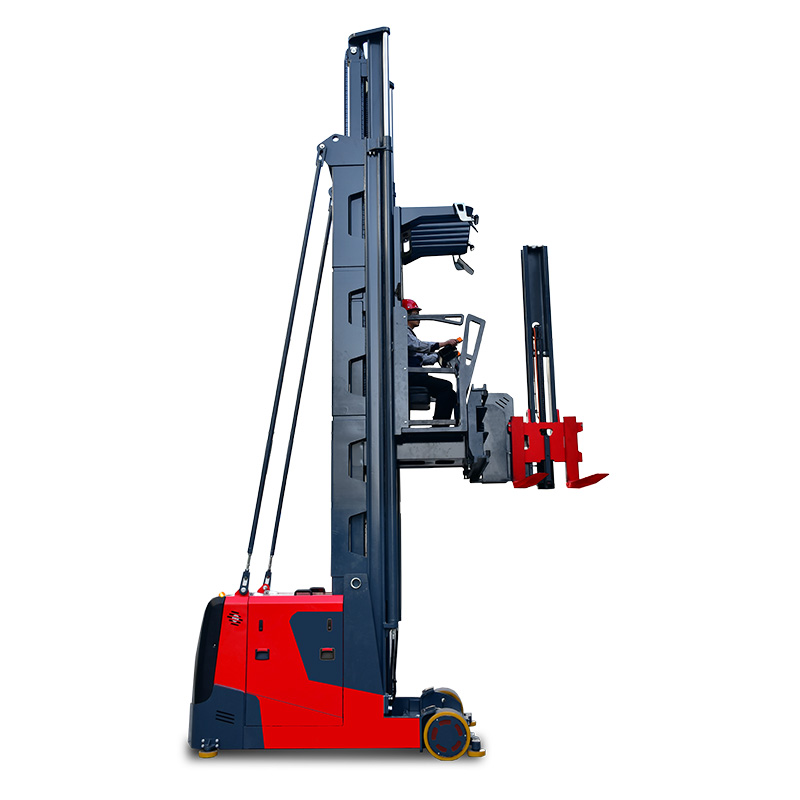 MCA Series 1.5T 3-way pallet stacker Seated