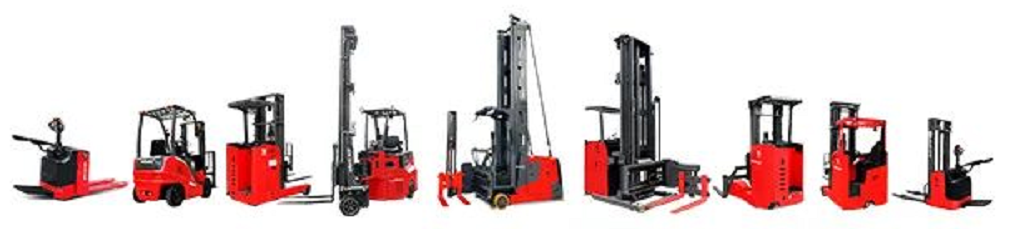 Narrow Aisle articulated forklift
