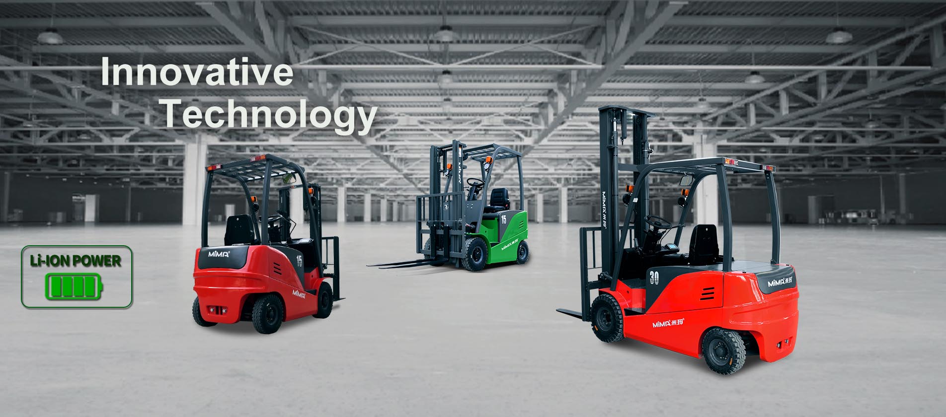 electric forklift and material handling equipment manufacturer