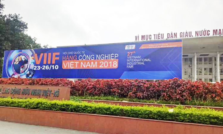 Exposición Mima en Hanoi, Vietnam.